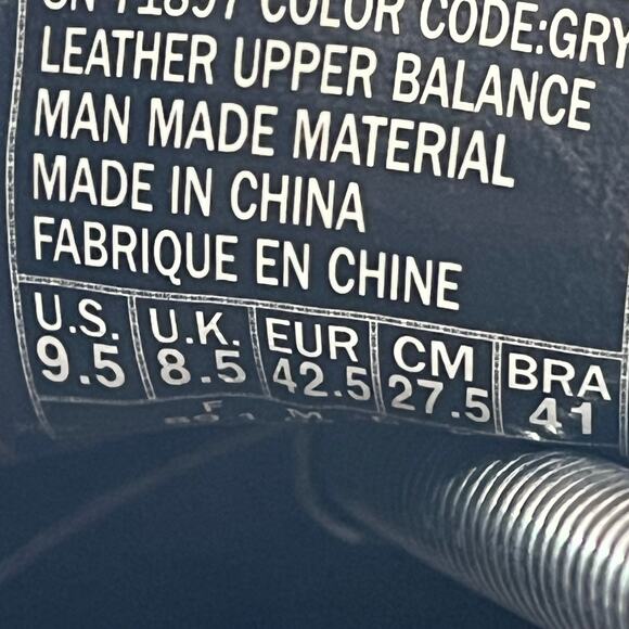 Sketchers Men’s Lounge Mark Nason Grey Leather Slip On Loafers Size 9.5 - Picture 5 of 8